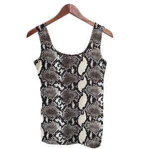 Isabel Tank-top Snakeskin Print, Size S